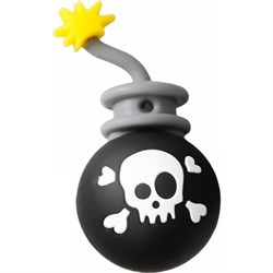 Флешка Smartbuy Wild series "Бомба", 32 Гб, USB 2.0, чт до 25 Мб/с, зап до 15 Мб/с, черная - фото 51384528