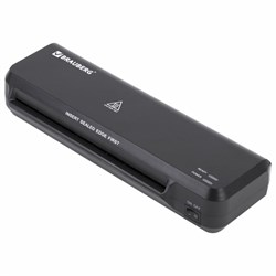 Ламинатор A4 60-150 мкм, 2 вала, скорость 23 см/мин, BRAUBERG NANO PLUS 532621 - фото 51384650