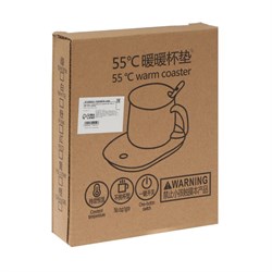 Подставка с подогревом для кружки LSK-1502, от USB, 16 Вт, розовая - фото 51384697