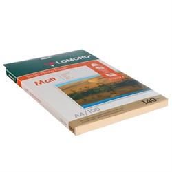 Фотобумага для струйной печати А4, 100 листов LOMOND, 140 г/м², односторонняя, матовая - фото 51384880