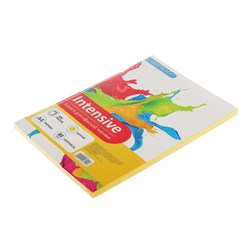 Бумага цветная А4, 100 листов Calligrata Интенсив, жёлтая, 80 г/м² - фото 51384952