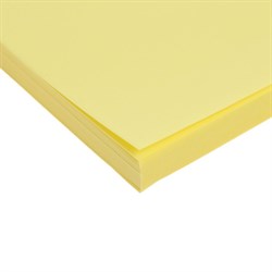 бумага цветная А4 100л Calligrata Умеренный интенсив Желтый 80г/м2 - фото 51385445