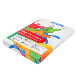 Бумага цветная А4 250 листов Calligrata Умеренный интенсив, 5 цветов 80г/м2, АМБАЛАЖ - фото 51385546