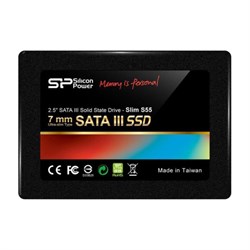 SSD накопитель Silicon Power S55 240Gb (SP240GBSS3S55S25) SATA-III - фото 51385727