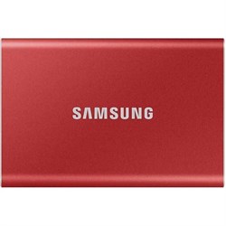 Накопитель SSD Samsung MU-PC1T0R/WW T7, 1.8", 1Тб, USB Type-C, красный - фото 51385819