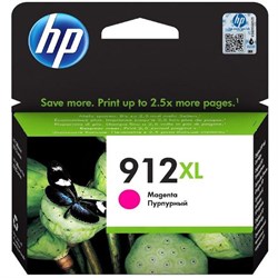 Картридж струйный HP 912XL 3YL82AE пурпурный для HP OfficeJet 801x/802x (825стр.) - фото 51385832