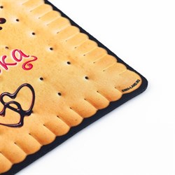 Коврик для компьютерной мыши «Печенька», 22×18 см - фото 51386024