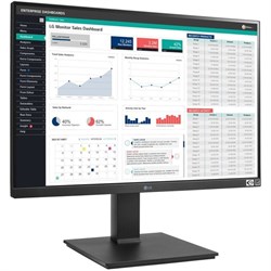 Монитор LG 24BQ55WY-B, 24", IPS, 1920x1200, 60Гц, 5 мс, HDMI, DP, чёрный - фото 51386146