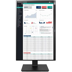 Монитор LG 24BQ55WY-B, 24", IPS, 1920x1200, 60Гц, 5 мс, HDMI, DP, чёрный - фото 51386151