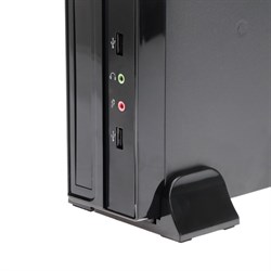 Корпус ExeGate Desktop FL-101, без БП, mini-ITX, 2хUSB 2.0, чёрный - фото 51386178