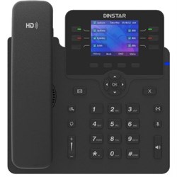 Телефон IP Dinstar C63GP, чёрный - фото 51386395