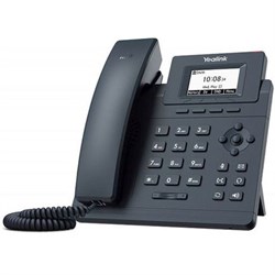Телефон IP Yealink SIP-T30, чёрный - фото 51386402