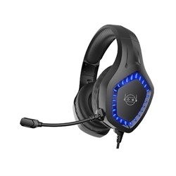 Наушники Saibot ZX-3, игровые, микрофон, USB, 2xJack 3.5 мм, чёрно-синие - фото 51386648