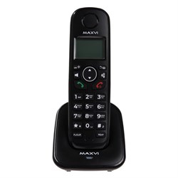 Радиотелефон DECT Maxvi GA-01, Caller ID, интерком, спикерофон, АОН, конференц-связь, черный - фото 51386685