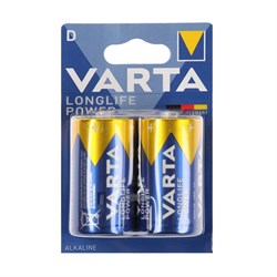 Батарейка алкалиновая Varta HIGH ENERGY D набор 2 шт - фото 51386908