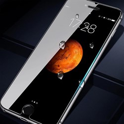 Защитное стекло 2.5D Luazon для iPhone 6 Plus/6S Plus (5.5"), полный клей - фото 51387144