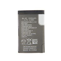 Аккумулятор Luazon PB-15, для портативных колонок, мобильных устройств, 3.7 В, 1020 мАч - фото 51387155