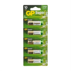 Батарейка алкалиновая GP Super, AA, LR6-5BL, 1.5 В, отрывной блистер, 5 шт. - фото 51387238