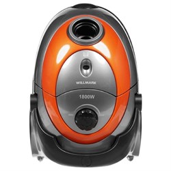 Пылесос Willmark VC-1842DB, 1800/350 Вт, 2 л, чёрно-оранжевый - фото 51387687