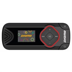 Плеер Flash Digma R3, 8 Гб, 0.8", FM, micro SD, micro SDHC,clip, черный - фото 51388010