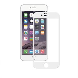 Защитное стекло Deppa (61998) 3D для iPhone 6/6s, 0,3 мм, белое - фото 51388012