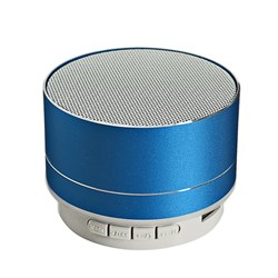 Портативная колонка Luazon LAB-05, 3 Вт, 520 мАч, Bluetooth, USB, microSD, microUSB, серебристый - фото 51388071