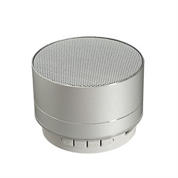 Портативная колонка Luazon LAB-05, 3 Вт, 520 мАч, Bluetooth, USB, microSD, microUSB, серебристый - фото 51388072