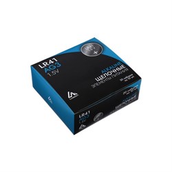 Батарейка алкалиновая (щелочная) Luazon, AG3, LR41, блистер, 10 штук - фото 51388203