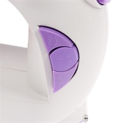 Швейная машинка Luazon LSH-03, 6 Вт, полуавтомат, 2 скорости, 4xАА или 220 В, белая - фото 51388423