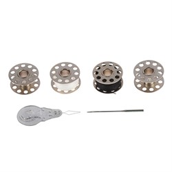 Швейная машинка Luazon LSH-03, 6 Вт, полуавтомат, 2 скорости, 4xАА или 220 В, белая - фото 51388426