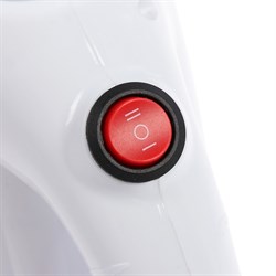 Отпариватель Luazon LO-13, ручной, 350 мл, 2 режима работы 400/800 Вт, 220 В, белый - фото 51388633