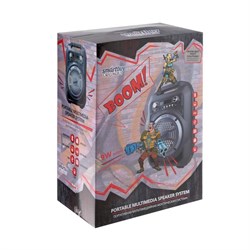 Портативная колонка Smartbuy BOOM, 9 Вт, Bluetooth, MP3-плеер, FM-радио, черная - фото 51388643