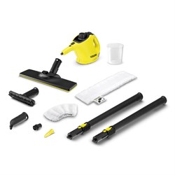 Пароочиститель Karcher SC 1 EasyFix, 1200 Вт, 20 м2, нагрев 3 мин, 0.2 л, + насадка для пола - фото 51388703