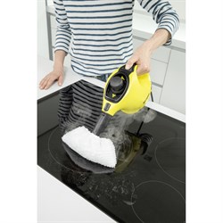 Пароочиститель Karcher SC 1 EasyFix, 1200 Вт, 20 м2, нагрев 3 мин, 0.2 л, + насадка для пола - фото 51388705