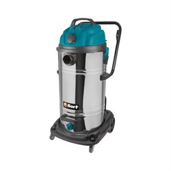 Пылесос Bort BSS-2260-Twin, 2400/440 Вт, сухая/влажная уборка, 70 л, серебр. - фото 51388833