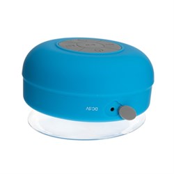 Портативная колонка LuazON LPCK-06, 150 мАч, водостойкая, на присоске, синяя - фото 51388929