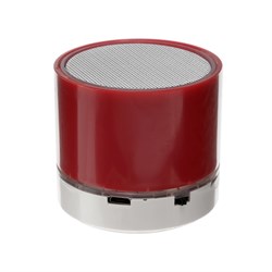Портативная колонка Luazon Hi-Tech 18, 3 Вт, 520 мАч, microSD, красная - фото 51388982