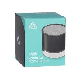 Портативная колонка Luazon Hi-Tech 18, 3 Вт, 520 мАч, microSD, красная - фото 51388986