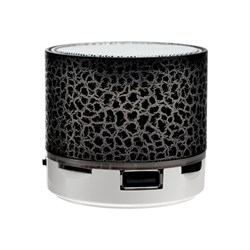 Портативная колонка Luazon LAB-30, 3 Вт, 520 мАч, microSD, цвет: черный мрамор - фото 51388989