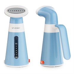 Отпариватель Kitfort KT-928-1, ручной, 600 Вт, 100 мл, 15 г/мин, шнур 1.7 м, голубой - фото 51389025