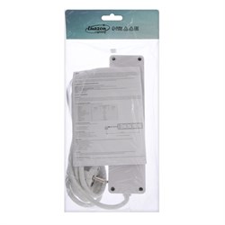 Удлинитель Luazon Lighting, 3 розетки, 3 м, 10 А, 2200 Вт, 2х0.75 мм2, 2хUSB, - фото 51389051