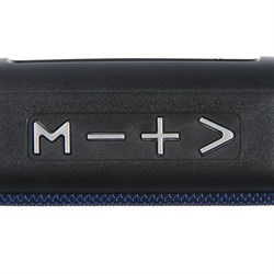 Портативная колонка Luazon LAB-39, 3 Вт, 400 мАч, Soft Touch, синяя - фото 51389121