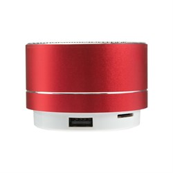 Портативная колонка Luazon LAB-03, 3 Вт, 520 мАч, microSD, USB, корпус металл, МИКС - фото 51389294