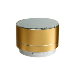 Портативная колонка Luazon LAB-03, 3 Вт, 520 мАч, microSD, USB, корпус металл, МИКС - фото 51389301