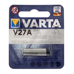 Батарейка алкалиновая Varta Professional, А27 (27A, MN27, V27A)-1BL, 12 В, блистер, 1 шт. - фото 51389474