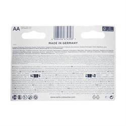 Батарейка алкалиновая Varta Energy, AA, LR6-10BL, 1.5 В, блистер, 10 шт. - фото 51389507