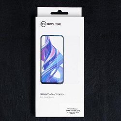 Защитное стекло Red Line для Huawei Honor 8A/8A Pro/Y6s 2019, Full screen, полный клей, чёрное - фото 51389574