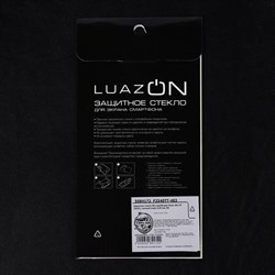 Защитное стекло 9D Luazon для Honor 8A/Y6 (2019), полный клей, 0.33 мм, 9Н, чёрное - фото 51389719