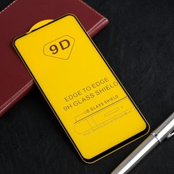 Защитное стекло 9D LuazON для Honor 20/20 Pro, полный клей, 0.33 мм, 9Н, чёрное - фото 51389737