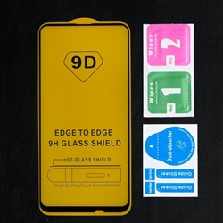 Защитное стекло 9D LuazON для Honor 9x/9x Premium, полный клей, 0.33 мм, 9Н - фото 51389752